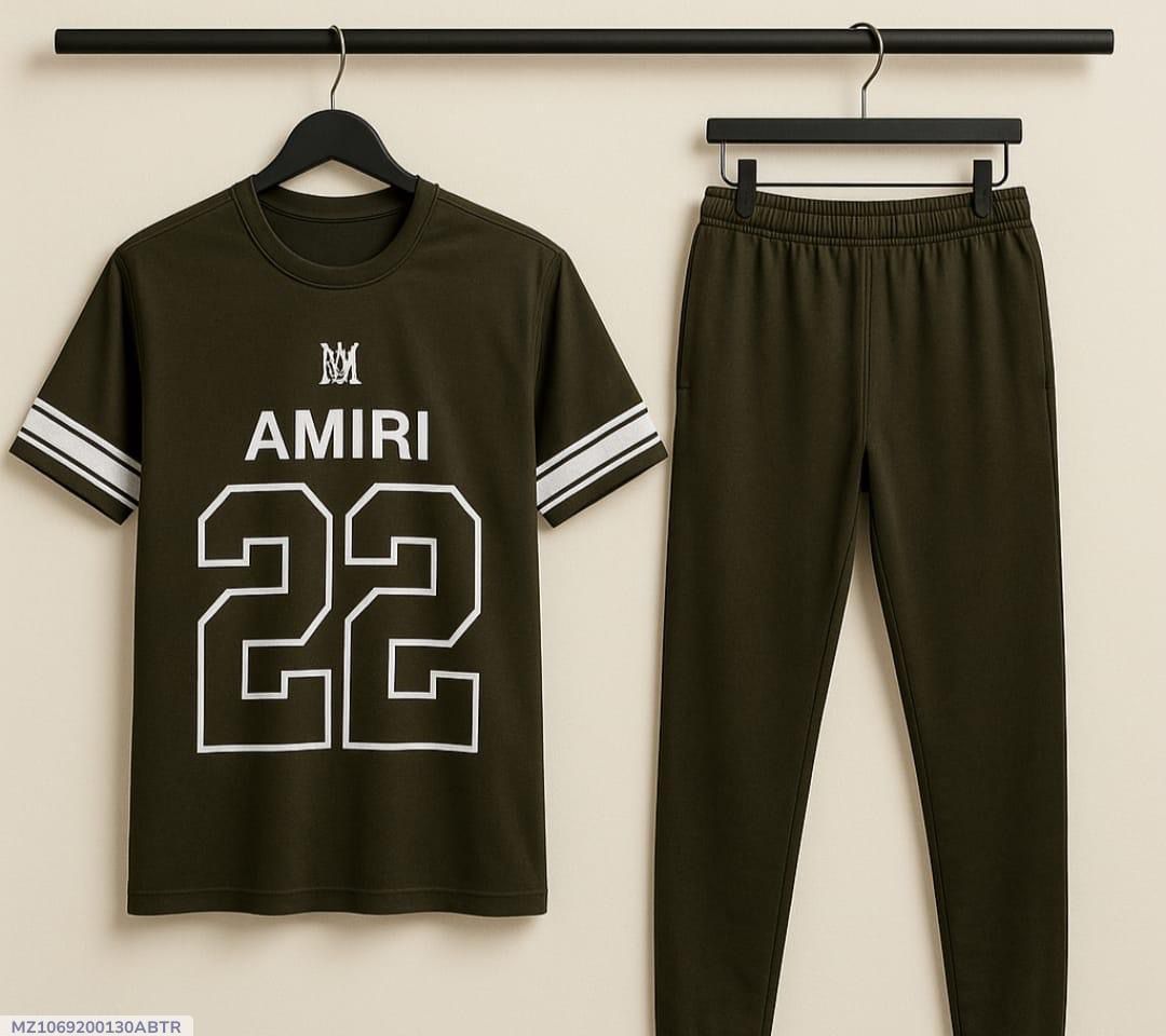 New Stylish n Premium AMIRI Printed Tracksuit - JELLA