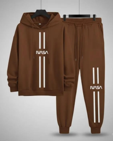 NASA Premium Fleece Tracksuit Set – Hoodie & Joggers