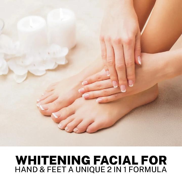 UPTOWN LA WATENING AND BRIGHTENING HAND AND FOOT CREAM