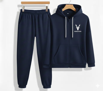 Markhor Premium Men’s Winter Fleece Tracksuit – Hoodie & Jogger Set